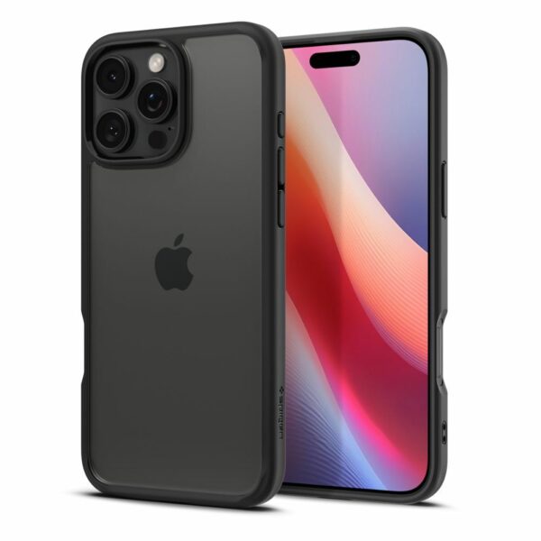 Case SPIGEN Ultra Hybrid ACS08125 do Iphone 16 Pro - Matte Black