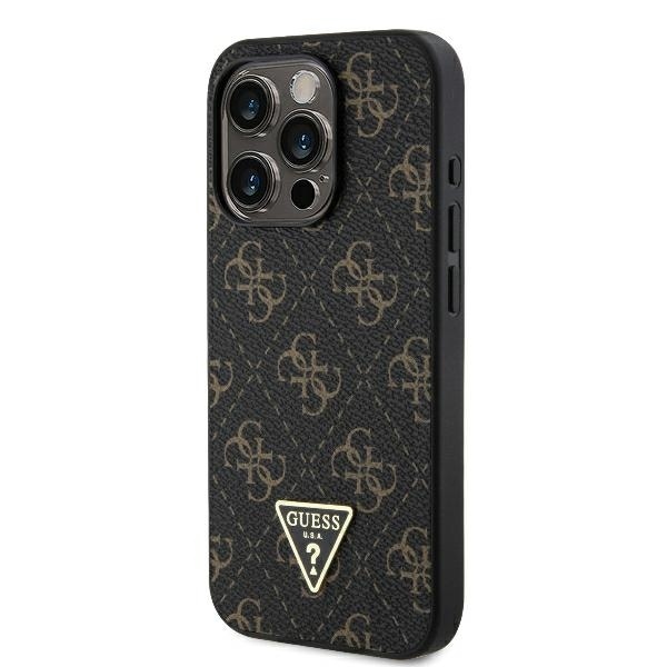 Original Case GUESS New 4G Triangle GUHCP16LPG4GPK for Iphone 16 Pro black