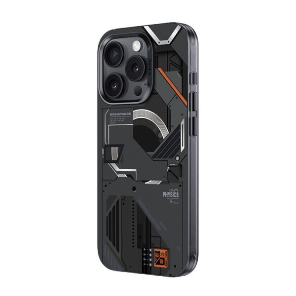 Benks Magnetic Mecha Series Case for Iphone 15 Pro black