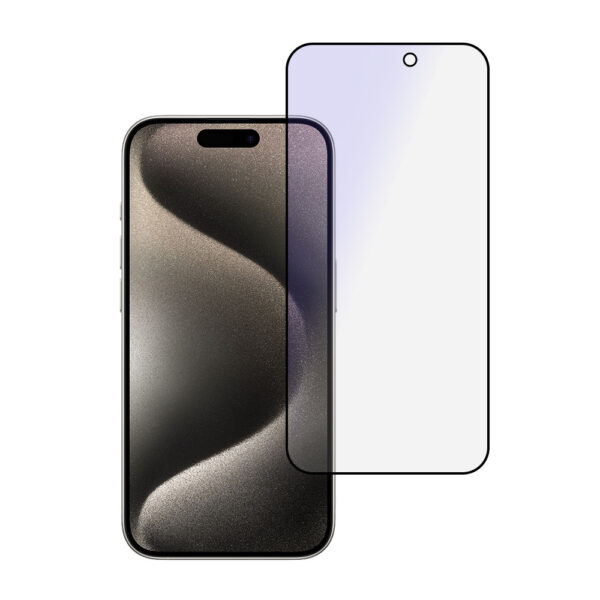 Tempered Glass Anti-Blue Full Glue for Iphone 16 Pro Max