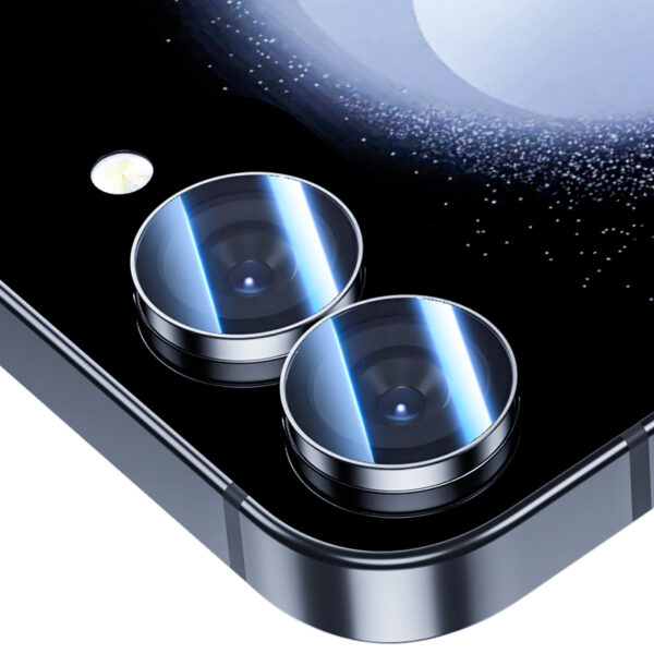 Benks Tempered glass Glass Warrior Lens Protector on camera for Samsung Galaxy Flip 6 (lens 2 pieces) black