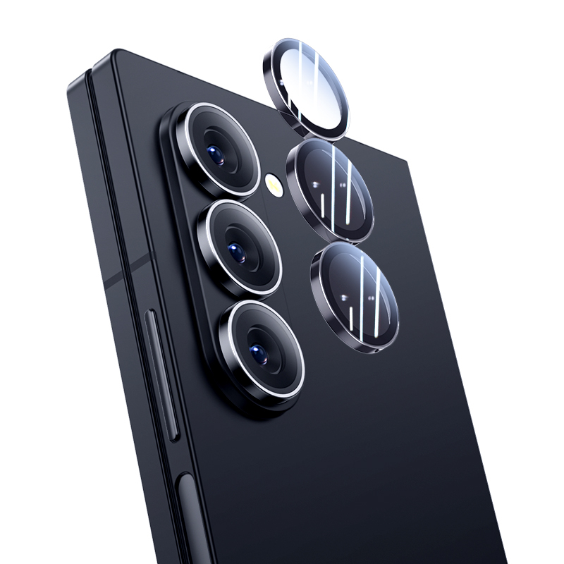 Benks Tempered glass Glass Warrior Lens Protector on camera for Samsung Galaxy Fold 6 (lens 3 pieces) black