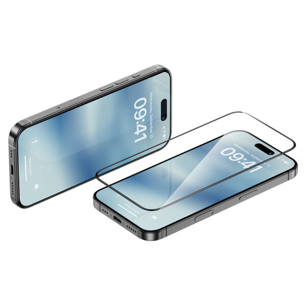 Benks Tempered glass Air Shield HD for Iphone 14 Pro/15/16 black - 10 pieces