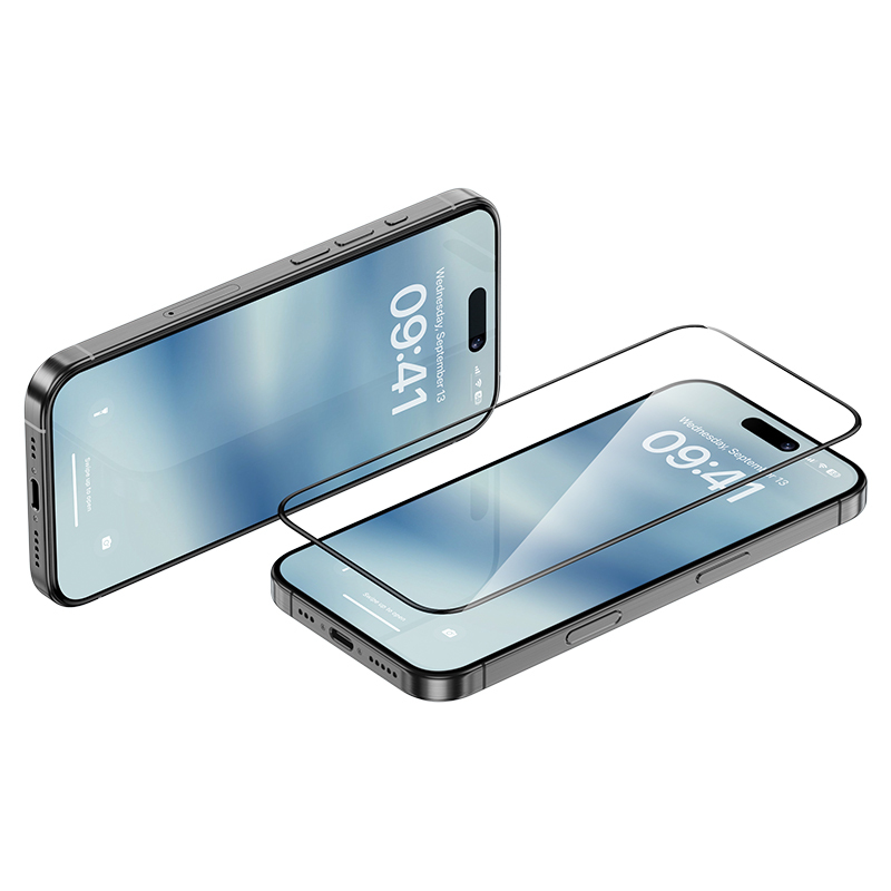 Benks Tempered glass Air Shield HD for Iphone 16 Pro Max black - 10 pieces