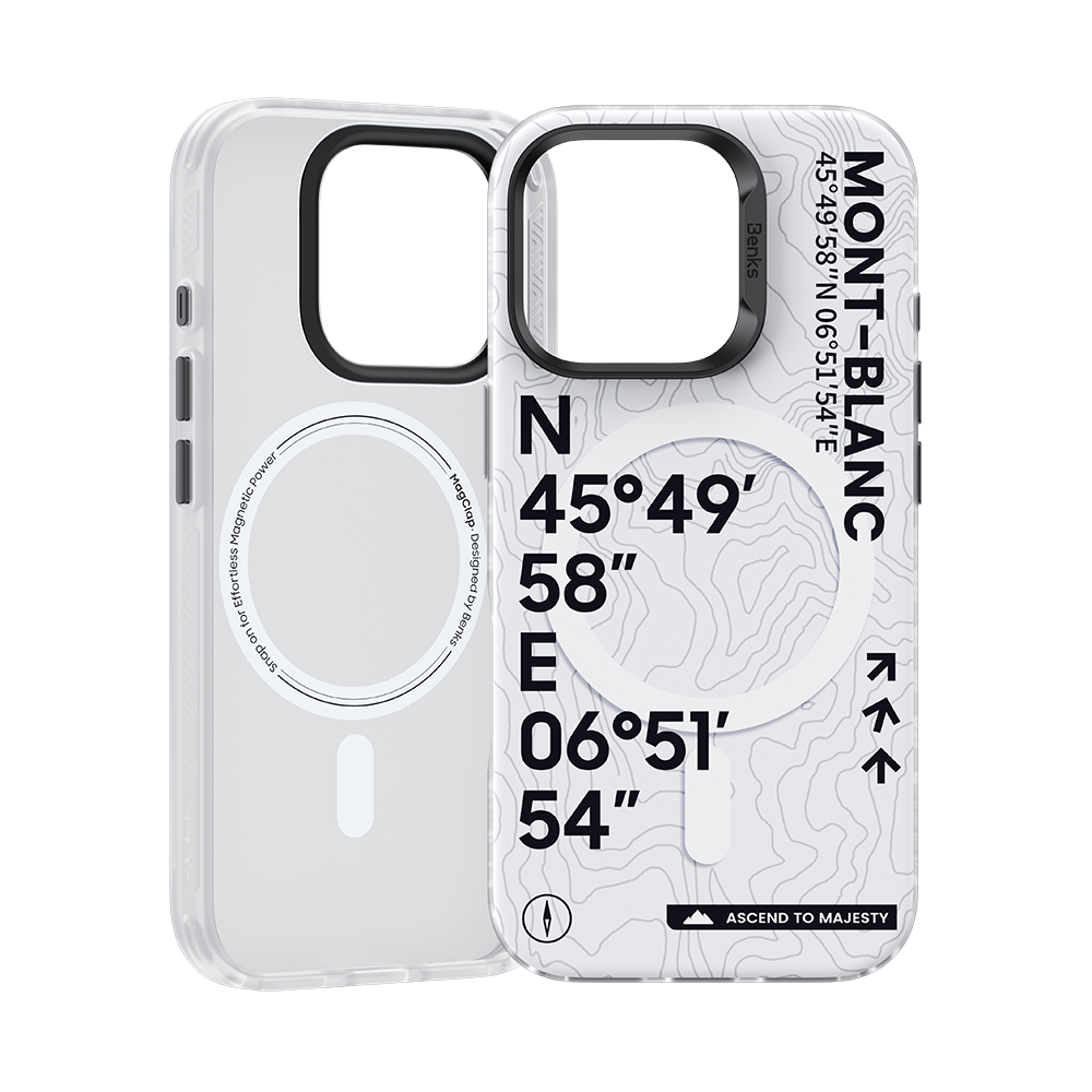 Benks Magnetic Summit Mont Blanc Case for Iphone 16 Pro Max