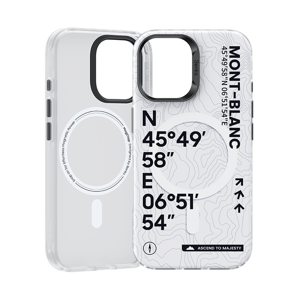 Benks Magnetic Summit Mont Blanc Case for Iphone 16 Plus