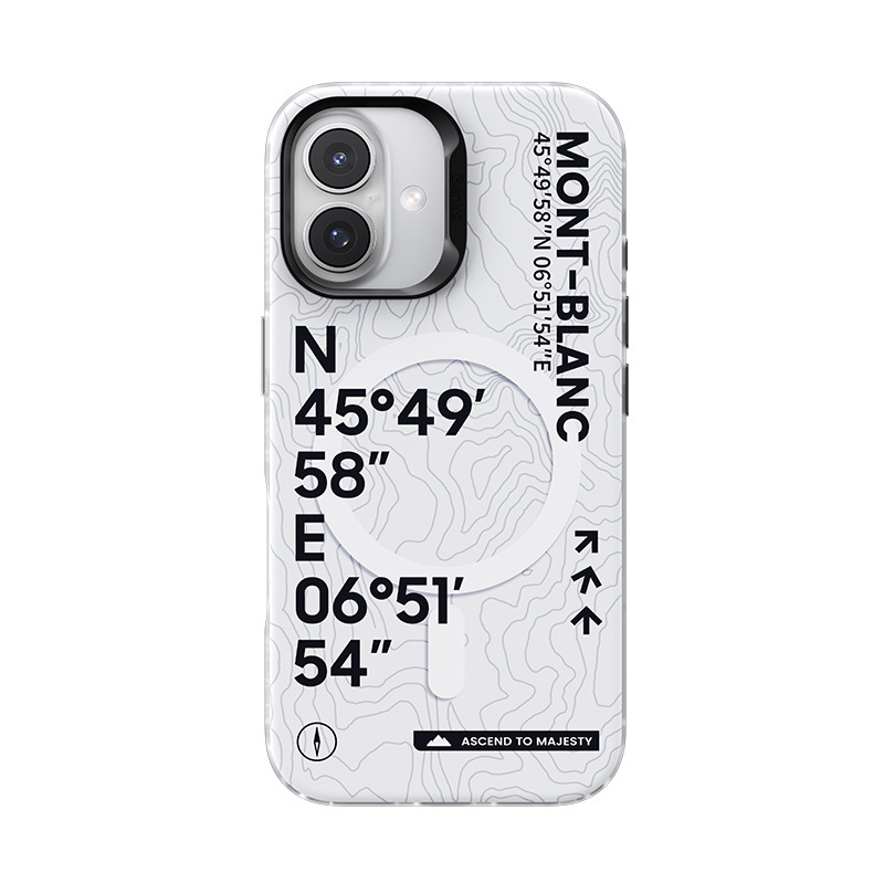 Benks Magnetic Summit Mont Blanc Case for Iphone 16