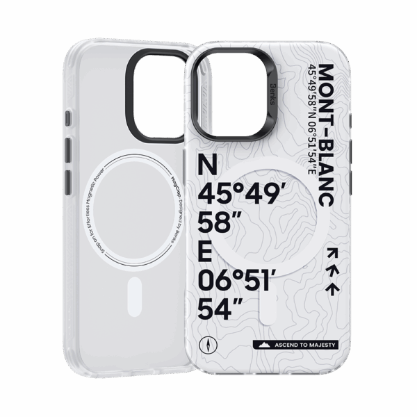 Benks Magnetic Summit Mont Blanc Case for Iphone 16