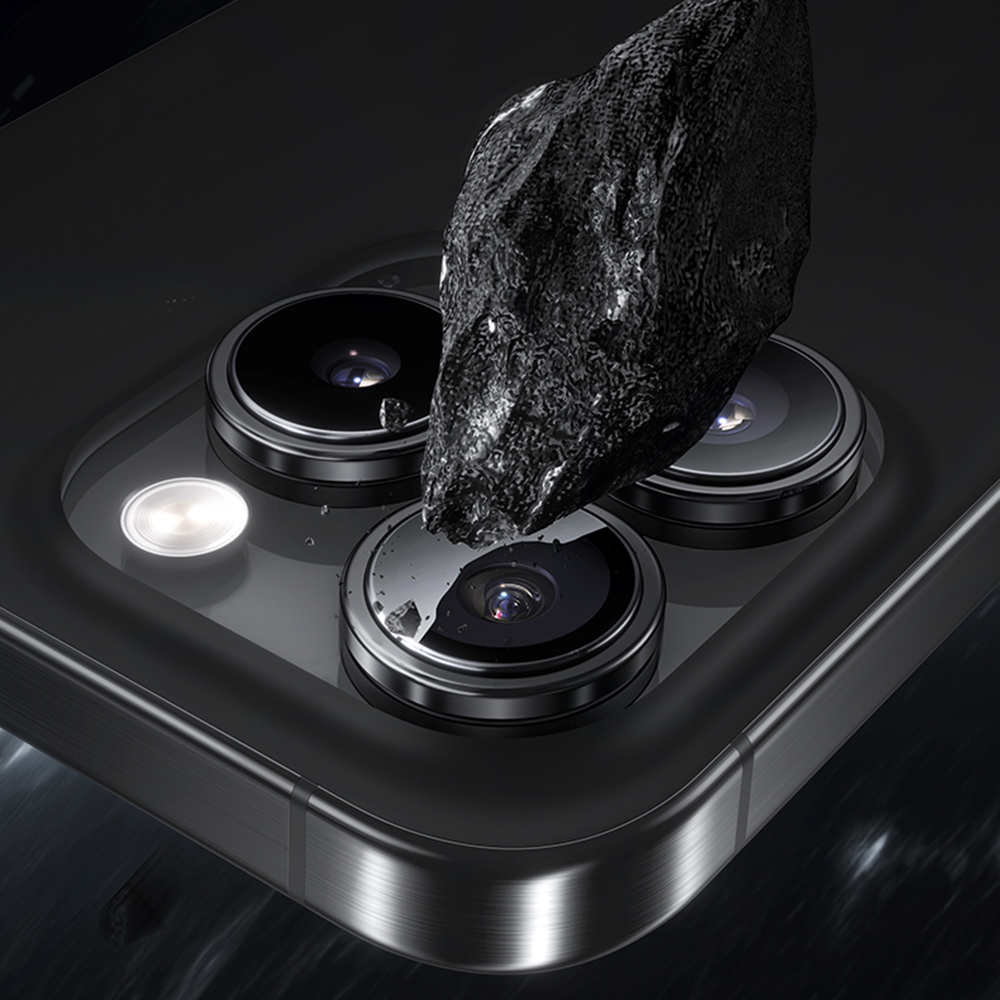 Benks Tempered glass Glass Warrior Lens Protector on camera for Iphone 16/16 Plus (lens 2 pieces) silver