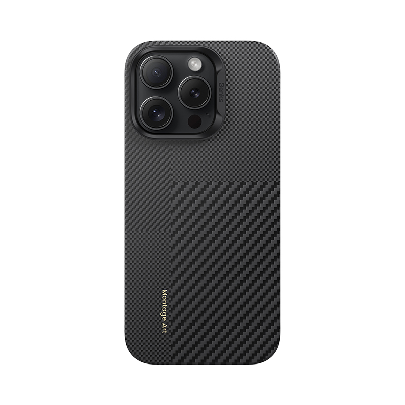 Benks Montage Magnetic Armor Air Kevlar Case PC Frame 600D+1500D (M066) for Iphone 16 Pro Max black