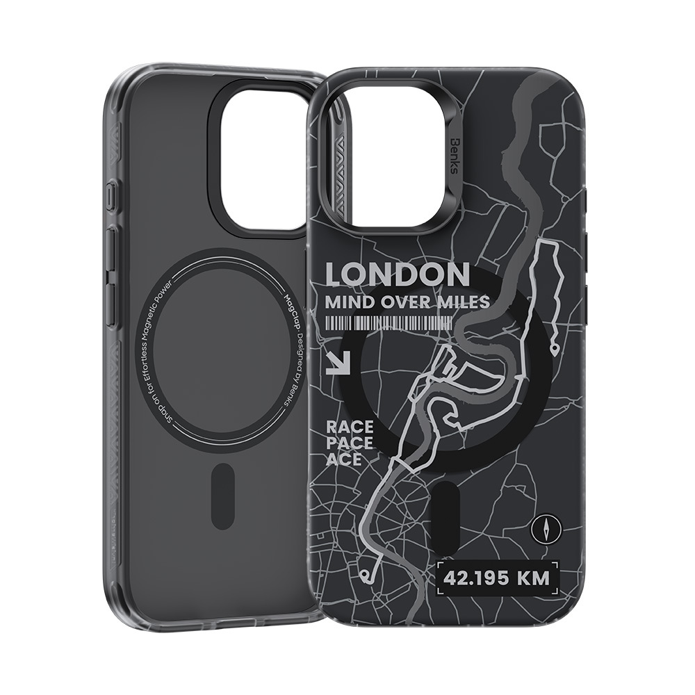 Benks Magnetic City London Case for Iphone 16