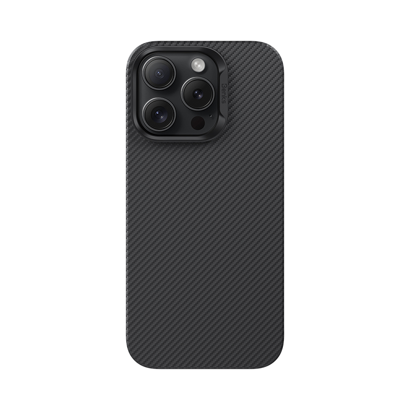 Benks Magnetic Armor Air Kevlar Case PC Frame 600D for Iphone 16 Pro black
