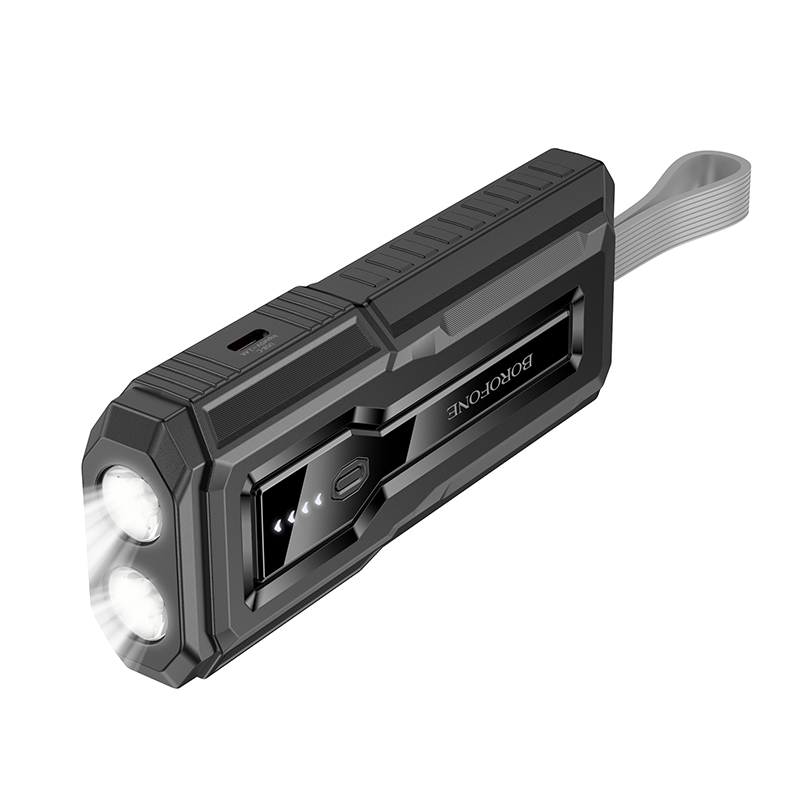 Borofone Power Bank 10000mAh BJ54 Graceful - USB + Type C - QC 3.0 PD 20W black