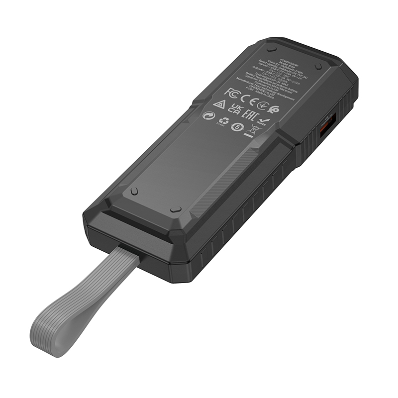 Borofone Power Bank 10000mAh BJ54 Graceful - USB + Type C - QC 3.0 PD 20W black