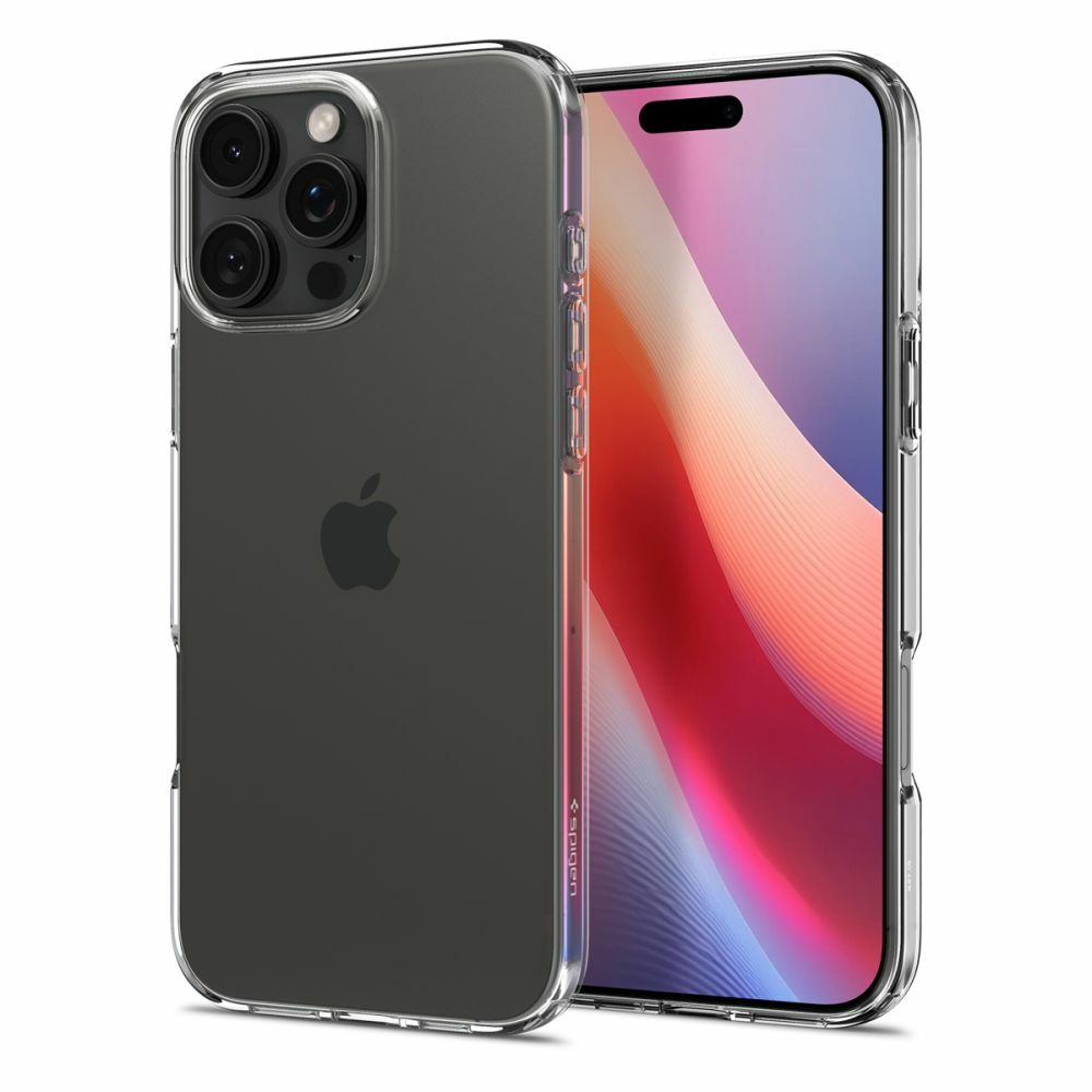 Case SPIGEN Liquid Crystal ACS08112 do Iphone 16 Pro - Crystal Clear