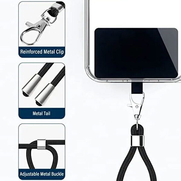 Universal phone lanyard pink
