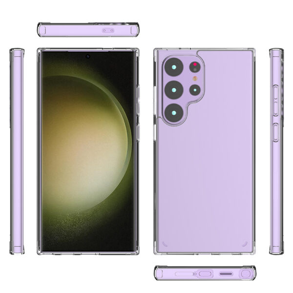 Clear Case for Samsung Galaxy S24 Ultra Przezroczysty