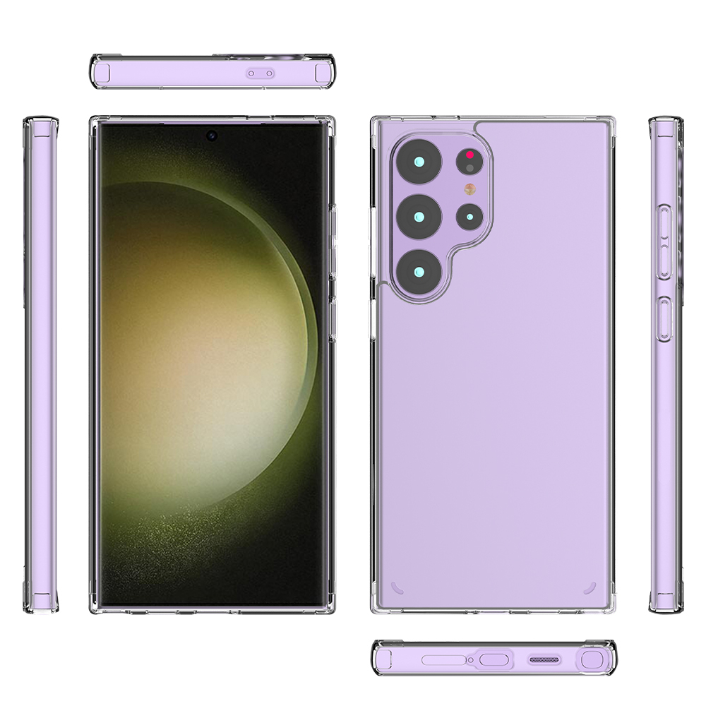 Clear Case for Samsung Galaxy S24 Ultra Przezroczysty