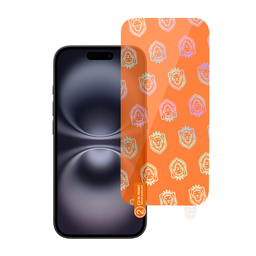 Tel Protect Best Flexible Hybrid Tempered Glass for IPHONE 16 PLUS