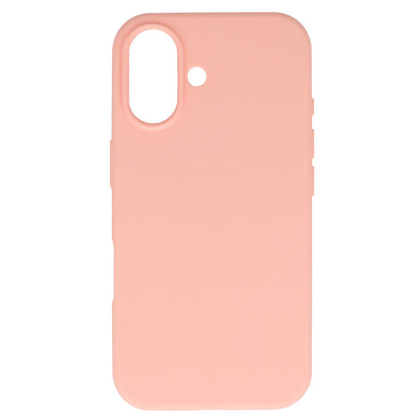 Silicone Lite Case for Iphone 16 Plus peach
