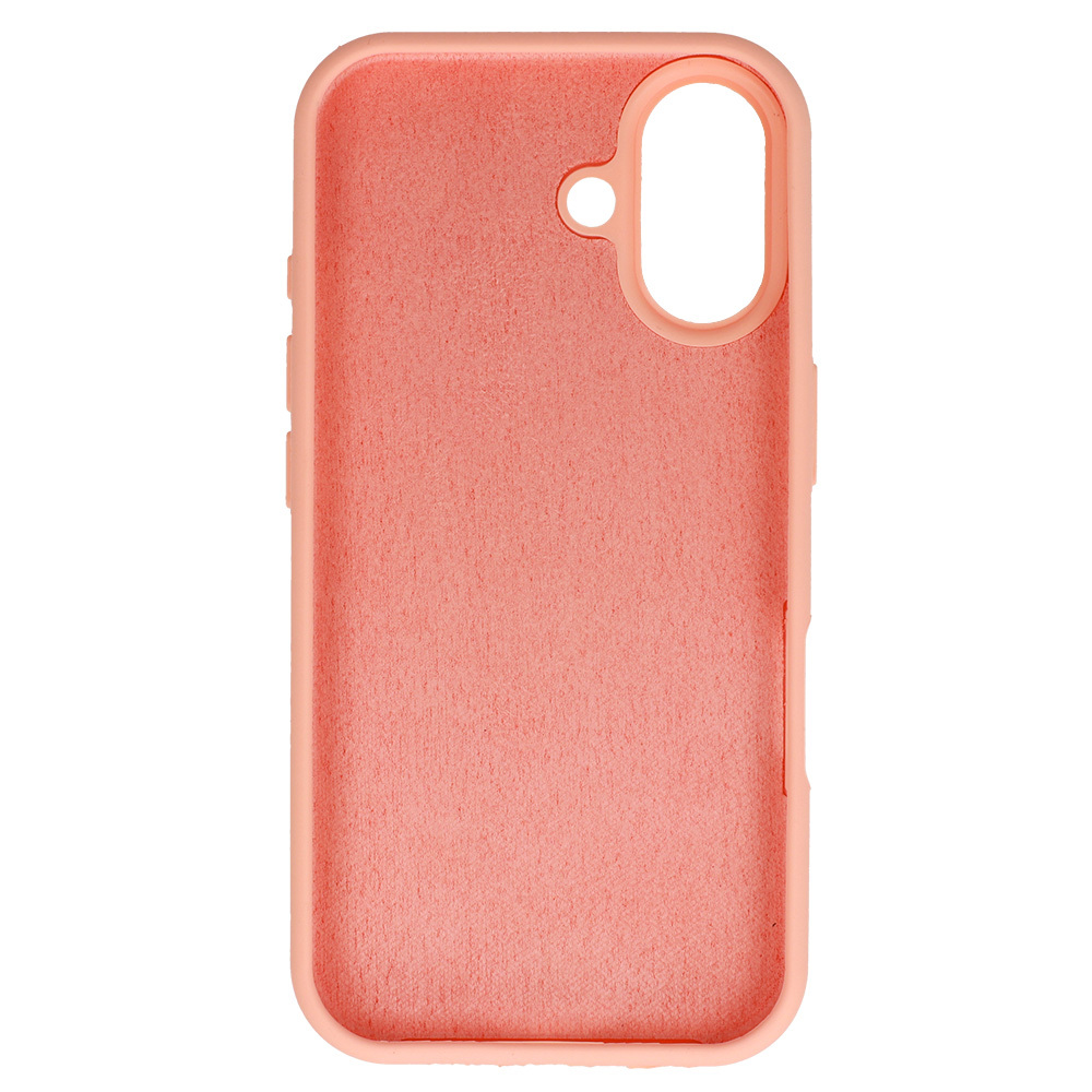 Silicone Lite Case for Iphone 16 Plus peach