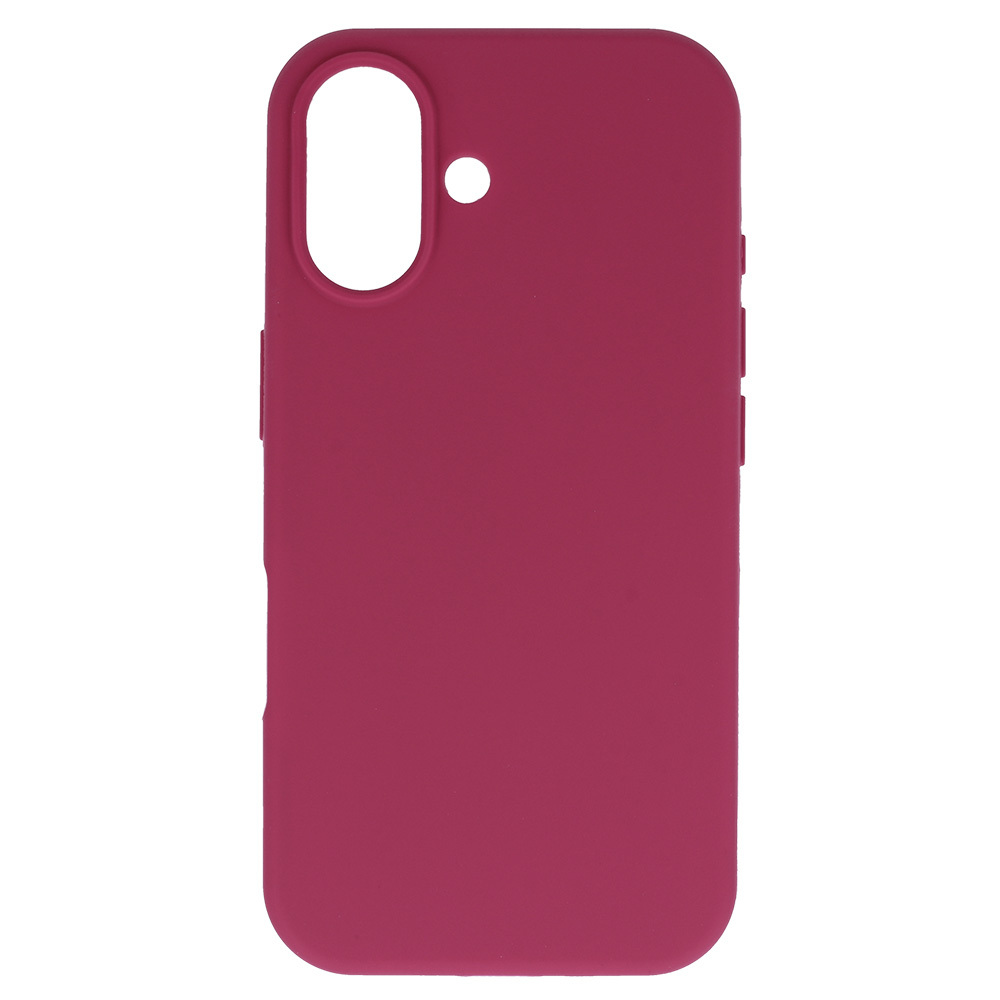 Silicone Lite Case for Iphone 16 burgundy