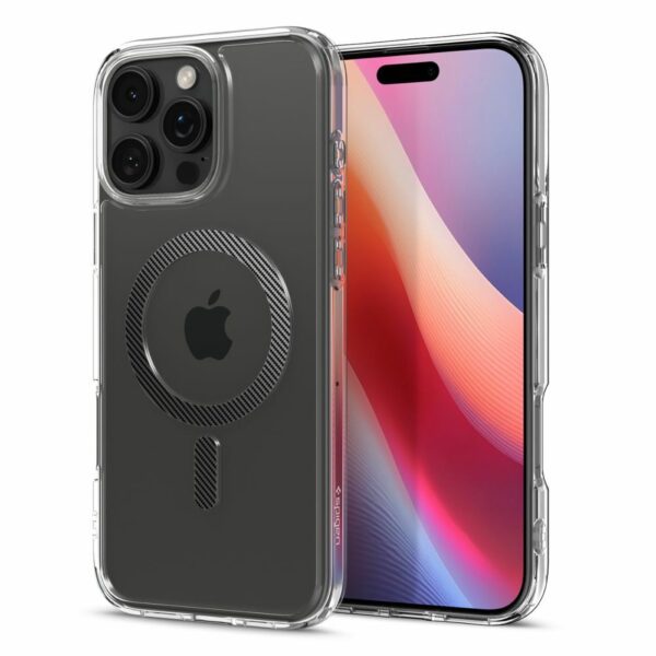 Case SPIGEN Ultra Hybrid Mag Magsafe ACS08131 for Iphone 16 Pro - Carbon Fiber