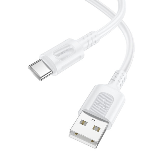 Borofone Cable BX111 Feliz - USB to Type C - 3A 1 metre white
