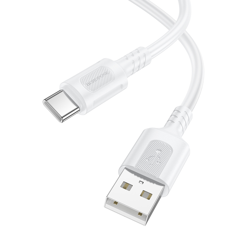 Borofone Cable BX111 Feliz - USB to Type C - 3A 1 metre white