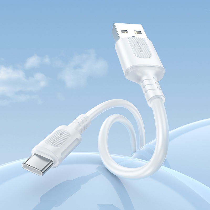 Borofone Cable BX111 Feliz - USB to Type C - 3A 1 metre white