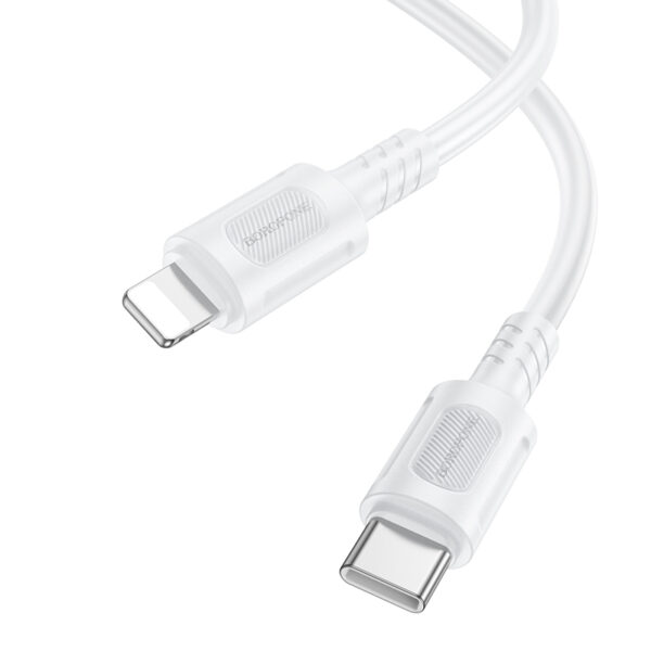Borofone Cable BX111 Feliz - Type C to Lightning - PD 27W 1 metre white