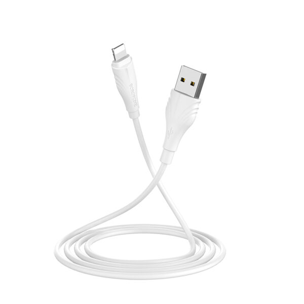 Borofone Cable BX18 Optimal - USB to Lightning - 2A 1 metre white