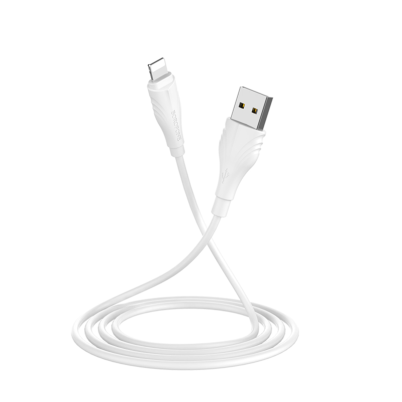 Borofone Cable BX18 Optimal - USB to Lightning - 2A 1 metre white