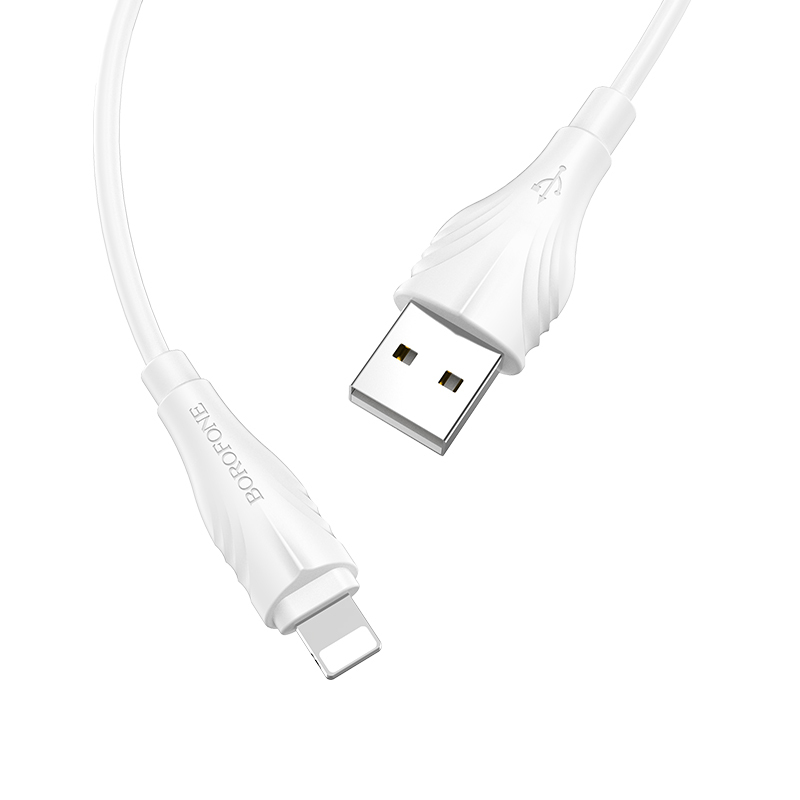 Borofone Cable BX18 Optimal - USB to Lightning - 2A 1 metre white