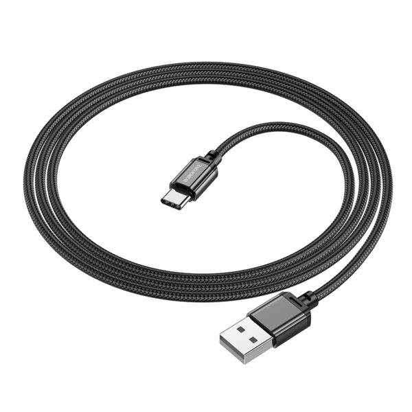 Borofone Cable BX87 Sharp - USB to Type C - 3A 2 metres black