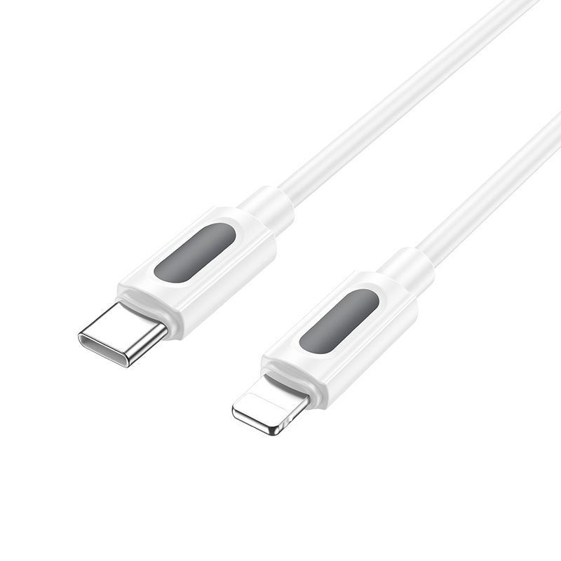Borofone Cable BX114 Structure - Type C to Lightning - PD 27W 1 metre white