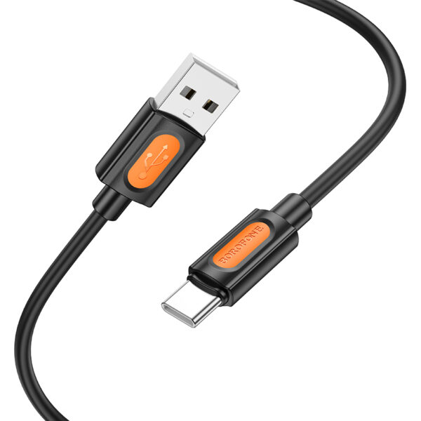 Borofone Cable BX114 Structure - USB to Type C - 3A 1 metre black