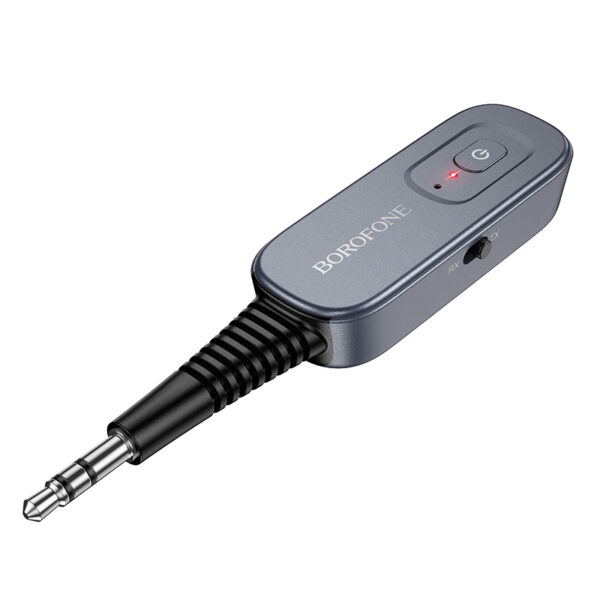 Borofone Audio Bluetooth Receiver AUX BC51 Clear Way grey