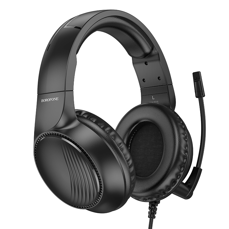 Borofone Headphones BO109 Bountiful gaming with microphone black