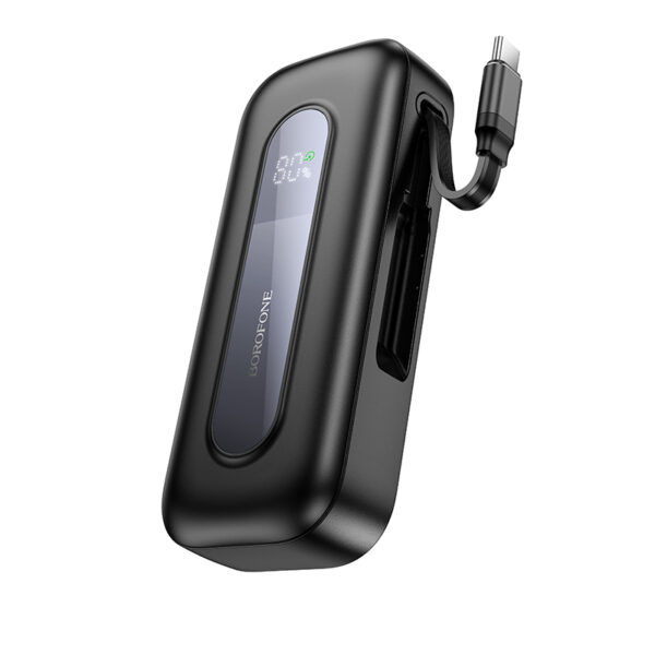 Borofone Power Bank 10000mAh BJ74 Hermoso - Type C - QC 3.0 PD 20W with Type C cable black