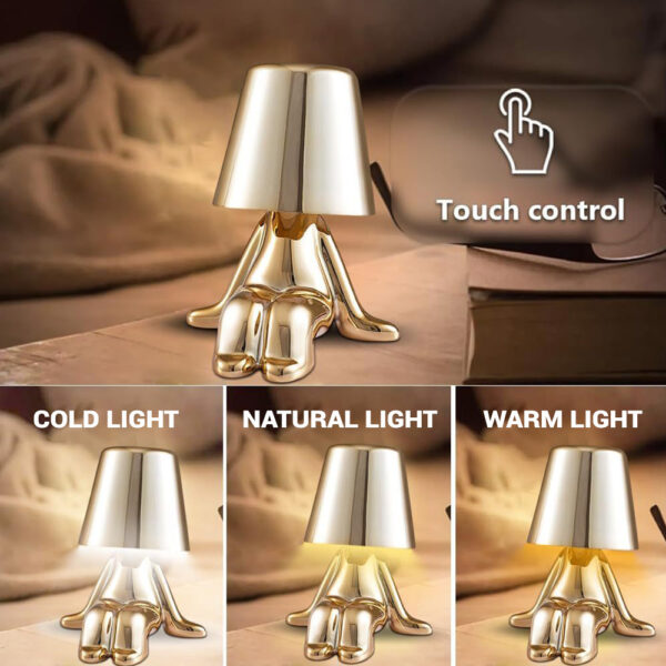 Night lamp Golden Man design F