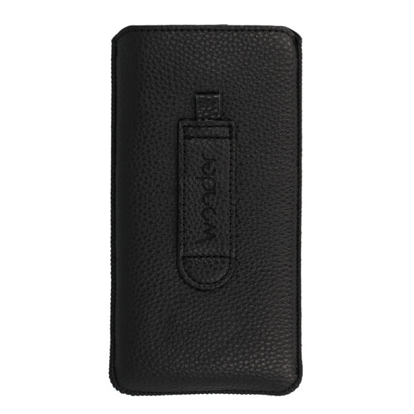 WONDER Deko Pouch Case (Size L) for Iphone 13 Mini/12 Mini/SE 2020/2022/7/8 black