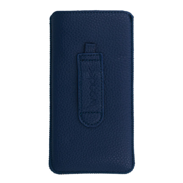 WONDER Deko Pouch Case (Size L) for Iphone 13 Mini/12 Mini/SE 2020/2022/7/8 navy