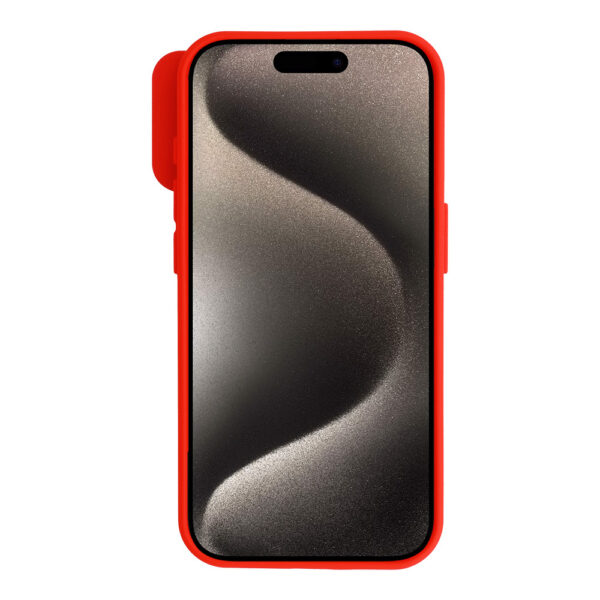 Camshield Soft for Iphone 15 Pro Red