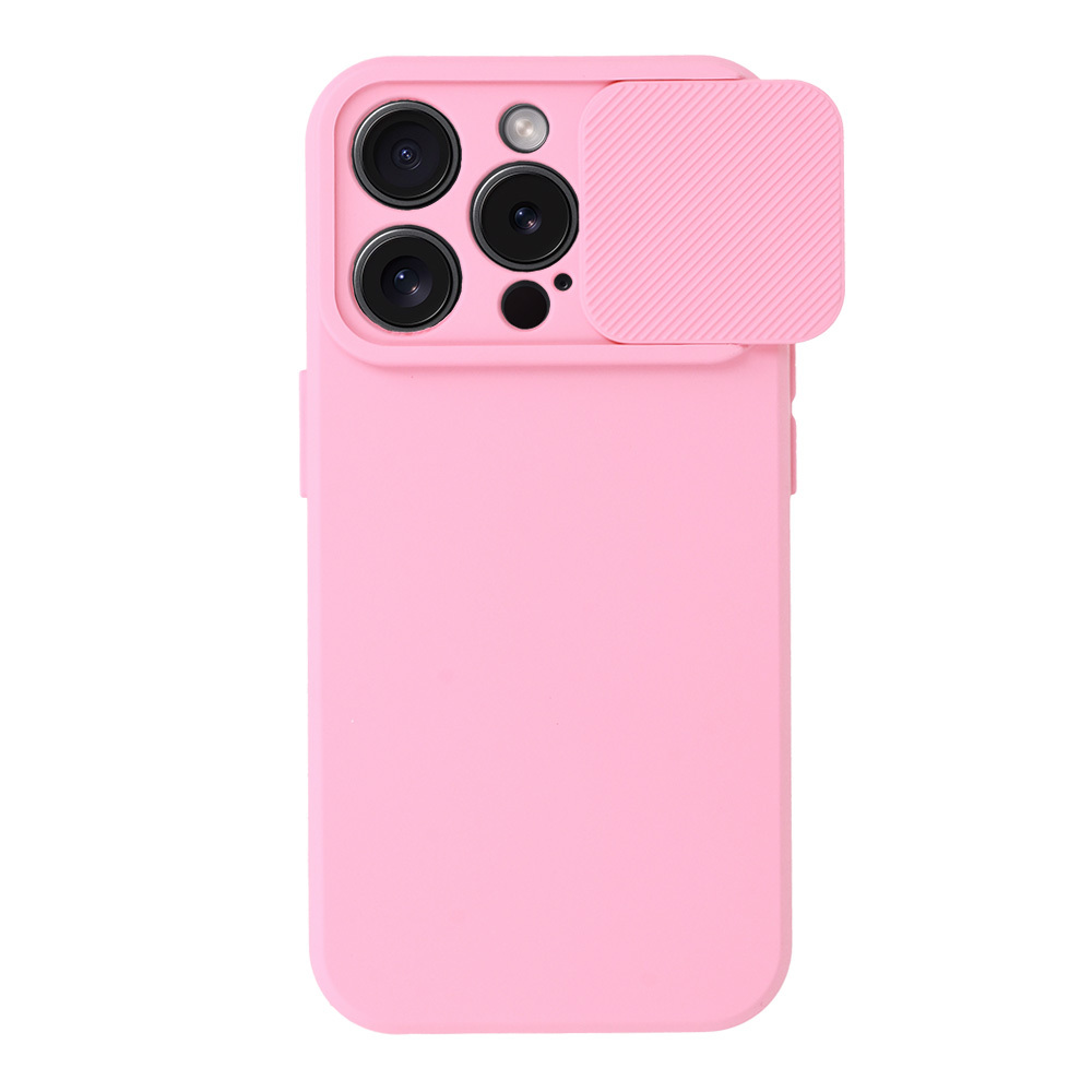 Camshield Soft for Iphone 15 Pro Max Light pink