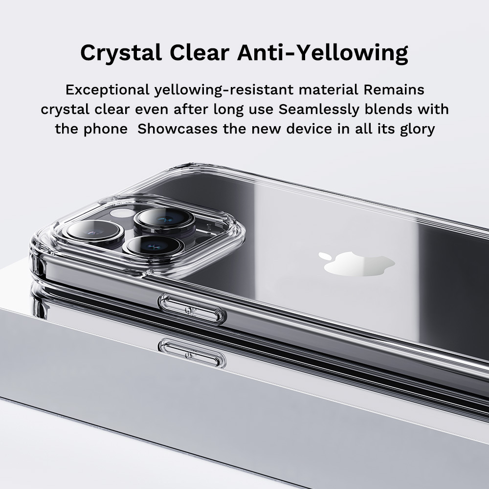Rock Pure Series Case for Iphone 15 Pro transparent