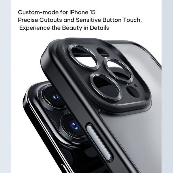 Rock Guard Touch Matte Series Case for Iphone 15 Plus white