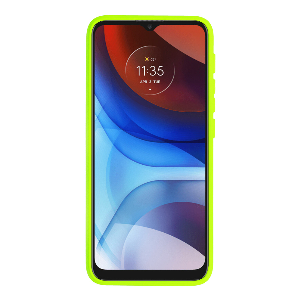 Camshield Soft for Motorola Moto E7 Power/E7i Power Lime