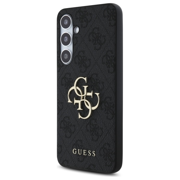 Original Case GUESS - hardcase 4G Big Metal Logo GUHCS24FE4GMGGR for Samsung Galaxy S24 FE grey