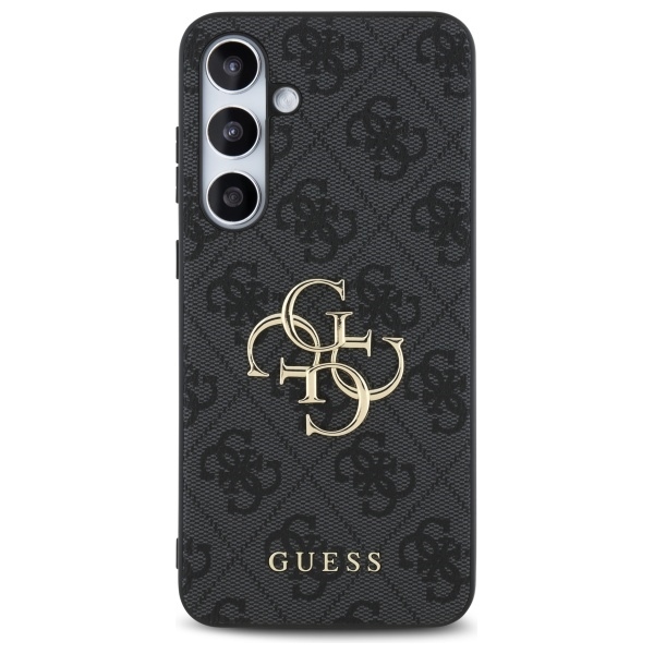 Original Case GUESS - hardcase 4G Big Metal Logo GUHCS24FE4GMGGR for Samsung Galaxy S24 FE grey